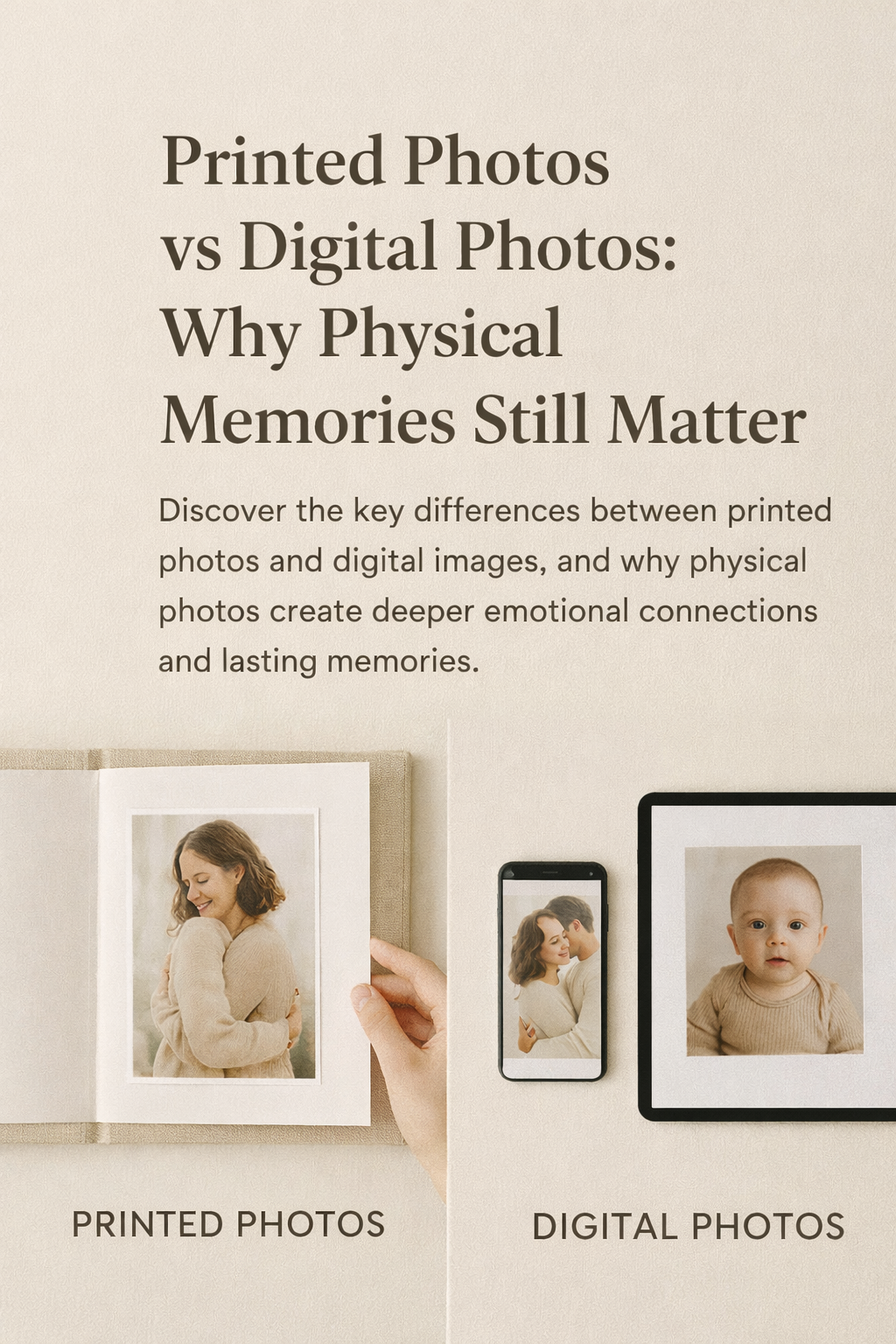 Printed Photos vs Digital Photos: Why Physical Memories Still Matter