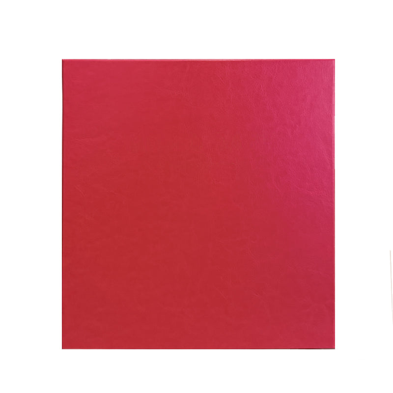 Custom Color Engraved Leather Album
