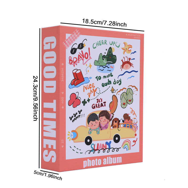 Small Photo Album 4x6 Photos cartoon animal