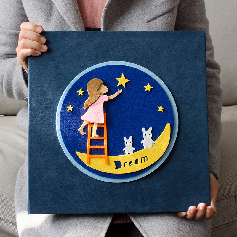 Large Scrapbook Album With 120 Pages Animal Train